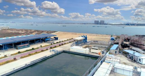 QT participe à un projet scientifique de dessalement écologique des sables marins à Sanya, Chine